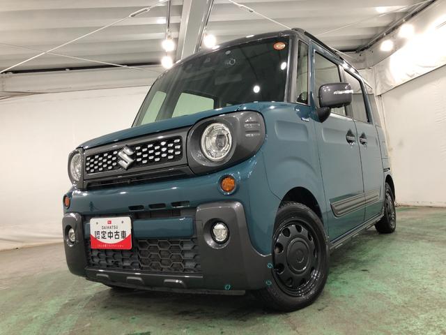 スペーシアギアハイブリッドXZ 走行62586キロ/車検整備付/ナビ一年保証・走行距離無制限走行62586キロ 車検整備付 タイヤ4本交換 フルセグナビ ドラレコ 全周囲カメラ ETC クリアランスソナー オートライト LEDヘッドライト シートヒーター(埼玉県)の中古車