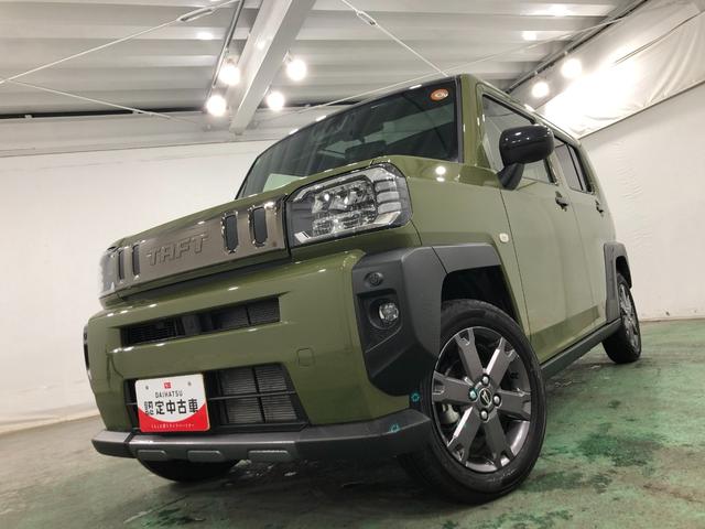 タフトG ダーククロムベンチャー 走行3139キロ/シートヒーター1年保証距離無制限 走行距離3139キロ 純正マット サイドエアバッグ LEDヘッドランプ アイドリングストップ シートヒーター オート格納式ドアミラー 電動パーキングブレーキ キーフリー(埼玉県)の中古車