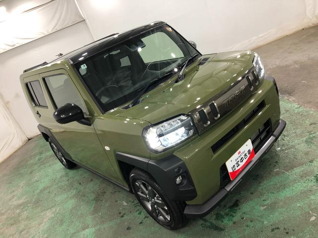 タフトG ダーククロムベンチャー 走行3139キロ/シートヒーター1年保証距離無制限 走行距離3139キロ 純正マット サイドエアバッグ LEDヘッドランプ アイドリングストップ シートヒーター オート格納式ドアミラー 電動パーキングブレーキ キーフリー(埼玉県)の中古車