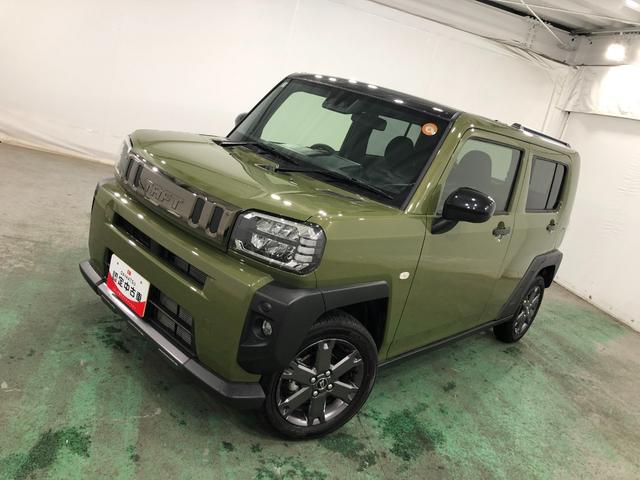 タフトG ダーククロムベンチャー 走行3139キロ/シートヒーター1年保証距離無制限 走行距離3139キロ 純正マット サイドエアバッグ LEDヘッドランプ アイドリングストップ シートヒーター オート格納式ドアミラー 電動パーキングブレーキ キーフリー(埼玉県)の中古車