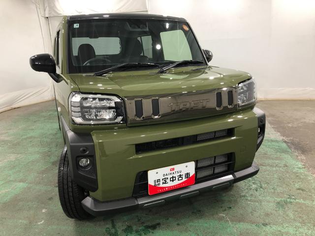 タフトG ダーククロムベンチャー 走行3139キロ/シートヒーター1年保証距離無制限 走行距離3139キロ 純正マット サイドエアバッグ LEDヘッドランプ アイドリングストップ シートヒーター オート格納式ドアミラー 電動パーキングブレーキ キーフリー(埼玉県)の中古車