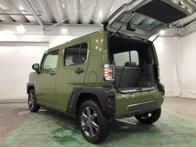 タフトG ダーククロムベンチャー 走行3139キロ/シートヒーター1年保証距離無制限 走行距離3139キロ 純正マット サイドエアバッグ LEDヘッドランプ アイドリングストップ シートヒーター オート格納式ドアミラー 電動パーキングブレーキ キーフリー(埼玉県)の中古車