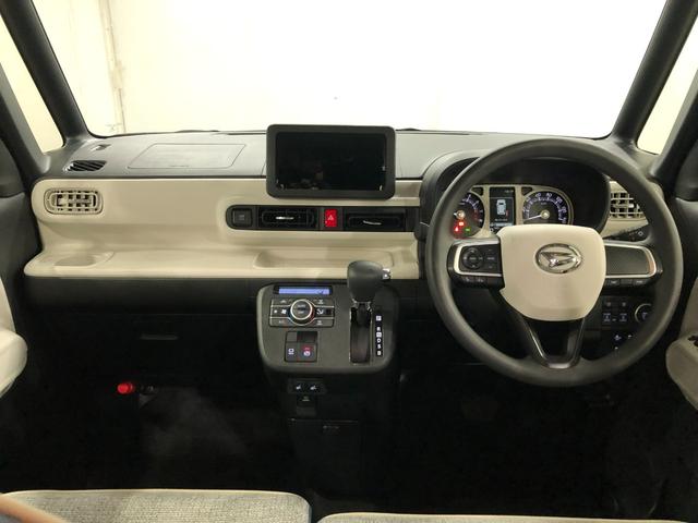 ムーヴキャンバスストライプスＧ　リースＵＰ　ＬＥＤヘッドライト　バックカメラ電動パーキングブレーキ　純正マット　サイドエアバッグ　ＬＥＤヘッドランプ　アイドリングストップ　シートヒーター　両側電動スライドドア　オート格納式ドアミラー　１年保証距離無制限　走行距離４８４１キロ（埼玉県）の中古車