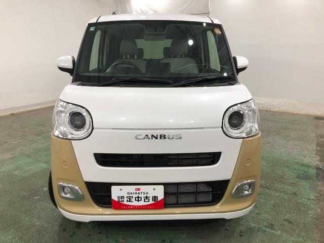 ムーヴキャンバスストライプスＧ　リースＵＰ　ＬＥＤヘッドライト　バックカメラ電動パーキングブレーキ　純正マット　サイドエアバッグ　ＬＥＤヘッドランプ　アイドリングストップ　シートヒーター　両側電動スライドドア　オート格納式ドアミラー　１年保証距離無制限　走行距離４８４１キロ（埼玉県）の中古車