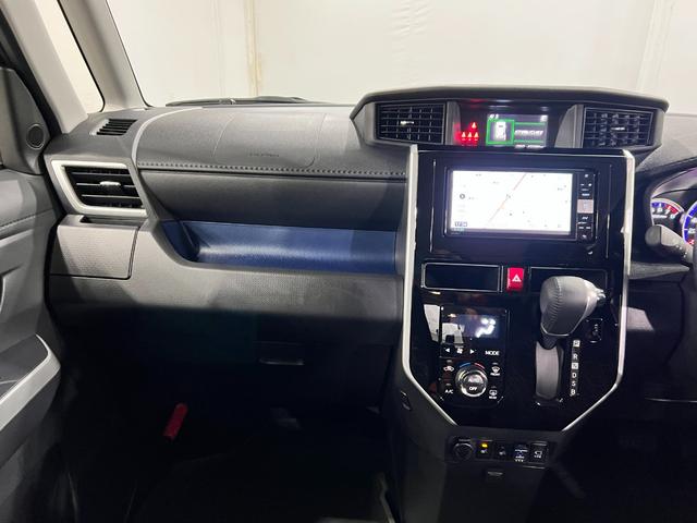 トールカスタムＧ　リミテッド　ＳＡIII　走行１３２３０キロ／ナビ１年保証距離無制限　走行距離１３２３０キロ　フルセグナビ　パノラマモニター　ブルートゥース　ドラレコ　純正マット　ＬＥＤヘッドランプ　アイドリングストップ　シートヒーター　両側電動スライドドア（埼玉県）の中古車