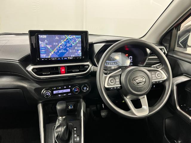 ロッキーＧ　走行６１２６２キロ／９インチナビ／雹害／全周囲カメラ一年保証・走行距離無制限走行６１２６２キロ　フルセグナビ　ブルートゥース　全周囲カメラ　ドラレコ　クリアランスソナー　ＬＥＤヘッドライト　オートライト　シートヒーター（埼玉県）の中古車