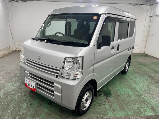 エブリイPC 走行63887キロ/車検整備付/雹害一年保証・走行距離無制限走行63887キロ 車検整備付 雹害 助手席エアバック 純正カーペットマット AMFMラジオ キーレス(埼玉県)の中古車