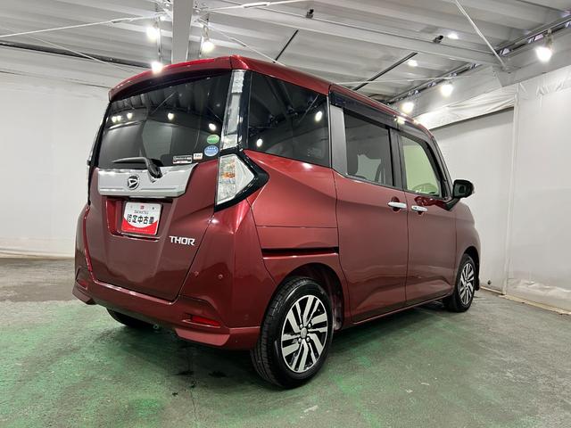 トールカスタムG リミテッド SAIII 走行13095キロ/ナビ一年保証・走行距離無制限走行13095キロ フルセグナビ ブルートゥース 全周囲カメラ ドラレコ LEDヘッドライト オートライト クリアランスソナー 両側電動スライドドア(埼玉県)の中古車
