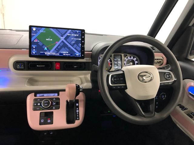 ムーヴキャンバスストライプスＧターボ　走行５２６４５キロ／ナビ／ドラレコ１年保証距離無制限　走行距離５２６４５キロ　純正フルセグナビ　バックカメラ　ドラレコ　純正マット　サイドエアバッグ　ＬＥＤヘッドランプ　アイドリングストップ　シートヒーター　両側電動スライドドア（埼玉県）の中古車