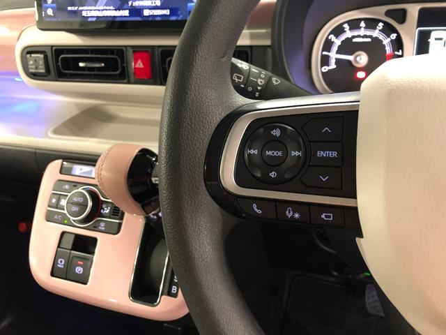 ムーヴキャンバスストライプスＧターボ　走行５２６４５キロ／ナビ／ドラレコ１年保証距離無制限　走行距離５２６４５キロ　純正フルセグナビ　バックカメラ　ドラレコ　純正マット　サイドエアバッグ　ＬＥＤヘッドランプ　アイドリングストップ　シートヒーター　両側電動スライドドア（埼玉県）の中古車