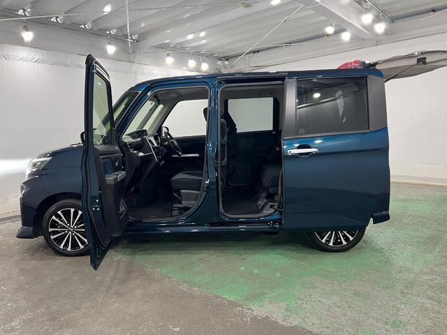 トールカスタムG ターボ 車検整備付/走行11424キロ/ナビ1年保証距離無制限 走行距離11424キロ フルセグナビ バックカメラ ブルートゥース ドラレコ 純正マット LEDヘッドランプ アイドリングストップ 両側電動スライドドア オート格納式ドアミラー(埼玉県)の中古車