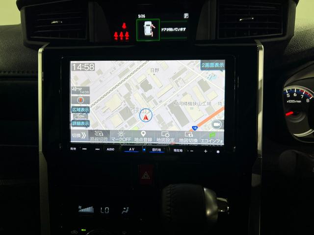トールカスタムG ターボ 車検整備付/走行11424キロ/ナビ1年保証距離無制限 走行距離11424キロ フルセグナビ バックカメラ ブルートゥース ドラレコ 純正マット LEDヘッドランプ アイドリングストップ 両側電動スライドドア オート格納式ドアミラー(埼玉県)の中古車
