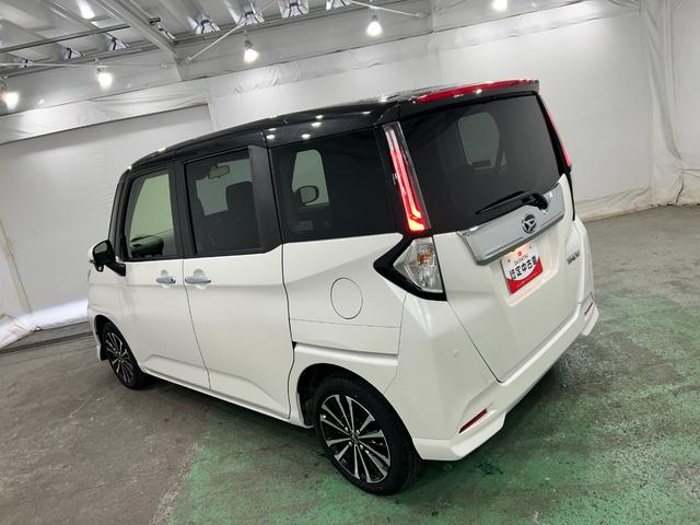 トールカスタムＧ　ターボ　走行２５０６４キロ／車検整備付一年保証・走行距離無制限走行２５０６４キロ　クリアランスソナー　オートライト　ＬＥＤヘッドライト　アイドリングストップ　両側電動スライドドア（埼玉県）の中古車