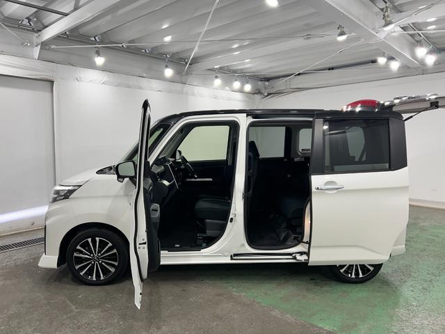 トールカスタムＧ　ターボ　走行２５０６４キロ／車検整備付一年保証・走行距離無制限走行２５０６４キロ　クリアランスソナー　オートライト　ＬＥＤヘッドライト　アイドリングストップ　両側電動スライドドア（埼玉県）の中古車