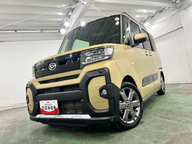 タントファンクロスターボ　走行２９３４１キロ／クリアランスソナー一年保証・走行距離無制限　走行５６６８キロ　サイドエアバック　クリアランスソナー　オートマチックハイビーム　オートライト　ＬＥＤヘッドライト　ベンチシート　シートヒーター　両側電動スライドドア（埼玉県）の中古車