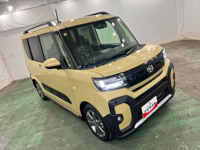 タントファンクロスターボ　走行２９３４１キロ／クリアランスソナー一年保証・走行距離無制限　走行５６６８キロ　サイドエアバック　クリアランスソナー　オートマチックハイビーム　オートライト　ＬＥＤヘッドライト　ベンチシート　シートヒーター　両側電動スライドドア（埼玉県）の中古車