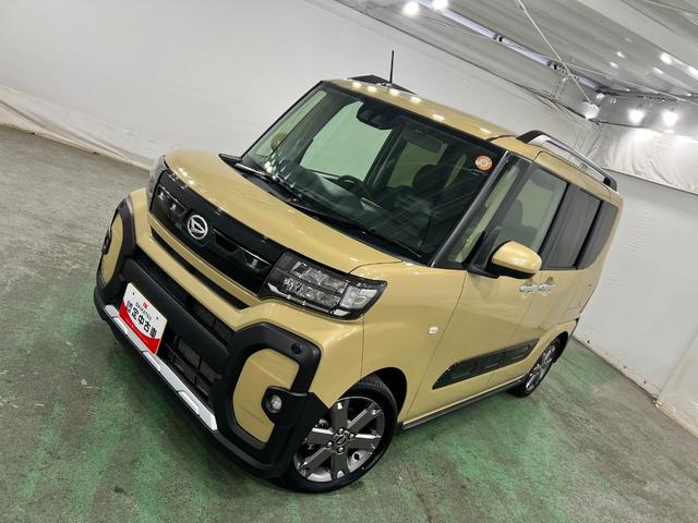 タントファンクロスターボ　走行２９３４１キロ／クリアランスソナー一年保証・走行距離無制限　走行５６６８キロ　サイドエアバック　クリアランスソナー　オートマチックハイビーム　オートライト　ＬＥＤヘッドライト　ベンチシート　シートヒーター　両側電動スライドドア（埼玉県）の中古車