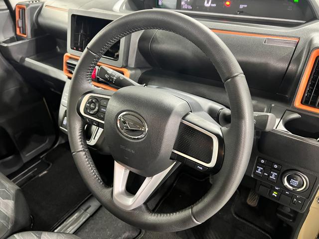 タントファンクロスターボ　走行２９３４１キロ／クリアランスソナー一年保証・走行距離無制限　走行５６６８キロ　サイドエアバック　クリアランスソナー　オートマチックハイビーム　オートライト　ＬＥＤヘッドライト　ベンチシート　シートヒーター　両側電動スライドドア（埼玉県）の中古車