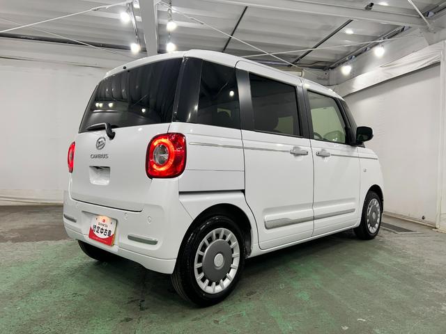 ムーヴキャンバスセオリーＧターボ　走行２３３３０キロ／ＬＥＤヘッドランプ１年保証距離無制限　走行距離２３３３０キロ　ＵＳＢソケット　純正マット　サイドエアバッグ　ＬＥＤヘッドランプ　アイドリングストップ　シートヒーター　両側電動スライドドア　オート格納式ドアミラー（埼玉県）の中古車