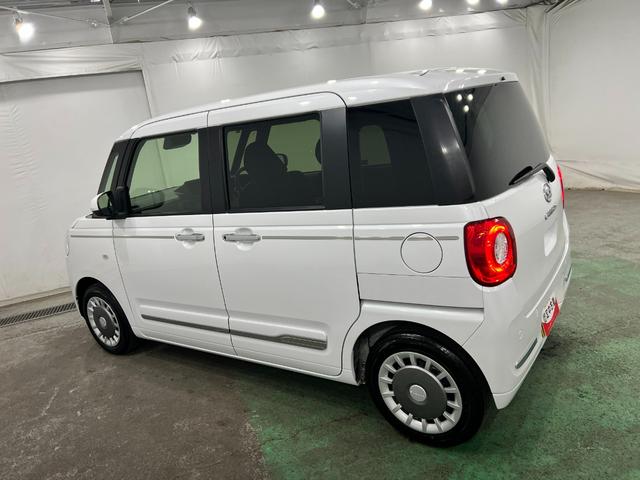 ムーヴキャンバスセオリーＧターボ　走行２３３３０キロ／ＬＥＤヘッドランプ１年保証距離無制限　走行距離２３３３０キロ　ＵＳＢソケット　純正マット　サイドエアバッグ　ＬＥＤヘッドランプ　アイドリングストップ　シートヒーター　両側電動スライドドア　オート格納式ドアミラー（埼玉県）の中古車