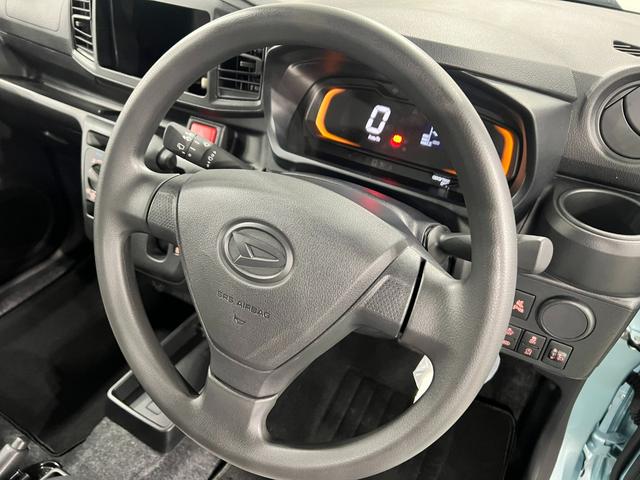 ミライースL SAIII 走行2423キロ/オートライト/マット1年保証距離無制限 走行距離2423キロ マット 助手席エアバッグ クリアランスソナー オートライト アイドリングストップ マニュアルエアコン キーレスエントリー(埼玉県)の中古車