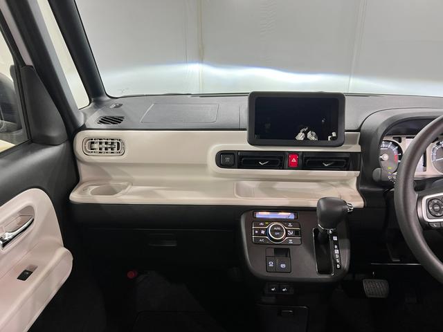 ムーヴキャンバスストライプスG 走行5211キロ/LEDヘッドランプ/マット1年保証距離無制限 走行距離5211キロ 純正マット サイドエアバッグ LEDヘッドランプ アイドリングストップ シートヒーター 両側電動スライドドア オート格納式ドアミラー 電動パーキングブレーキ(埼玉県)の中古車