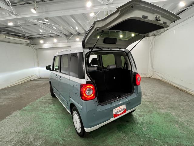 ムーヴキャンバスストライプスG 走行5211キロ/LEDヘッドランプ/マット1年保証距離無制限 走行距離5211キロ 純正マット サイドエアバッグ LEDヘッドランプ アイドリングストップ シートヒーター 両側電動スライドドア オート格納式ドアミラー 電動パーキングブレーキ(埼玉県)の中古車