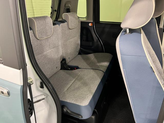 ムーヴキャンバスストライプスG 走行5211キロ/LEDヘッドランプ/マット1年保証距離無制限 走行距離5211キロ 純正マット サイドエアバッグ LEDヘッドランプ アイドリングストップ シートヒーター 両側電動スライドドア オート格納式ドアミラー 電動パーキングブレーキ(埼玉県)の中古車