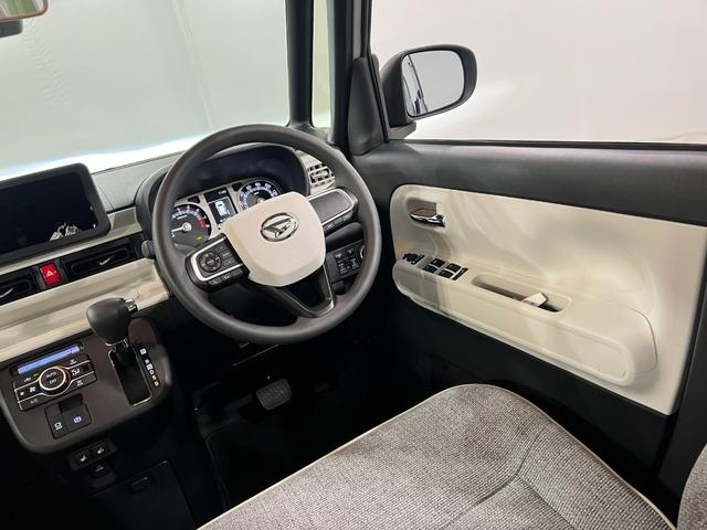 ムーヴキャンバスストライプスG 走行5211キロ/LEDヘッドランプ/マット1年保証距離無制限 走行距離5211キロ 純正マット サイドエアバッグ LEDヘッドランプ アイドリングストップ シートヒーター 両側電動スライドドア オート格納式ドアミラー 電動パーキングブレーキ(埼玉県)の中古車