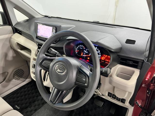 ムーヴL SAII 走行23678キロ/雹害/タイヤ4本交換/ナビ一年保証・走行距離無制限走行23678キロ タイヤ4本交換 雹害 ワンセグナビ アイドリングストップ ベンチシート 助手席エアバック(埼玉県)の中古車