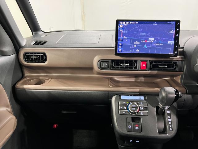 ムーヴキャンバスセオリーGターボ 走行2025キロ/ナビ/ドラレコ/ETC一年保証・走行距離無制限走行2025キロ フルセグナビ 全周囲カメラ ドラレコ ETC クリアランスソナー LEDヘッドライト シートヒーター 両側電動スライドドア(東京都)の中古車