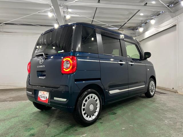 ムーヴキャンバスセオリーGターボ 走行2025キロ/ナビ/ドラレコ/ETC一年保証・走行距離無制限走行2025キロ フルセグナビ 全周囲カメラ ドラレコ ETC クリアランスソナー LEDヘッドライト シートヒーター 両側電動スライドドア(東京都)の中古車