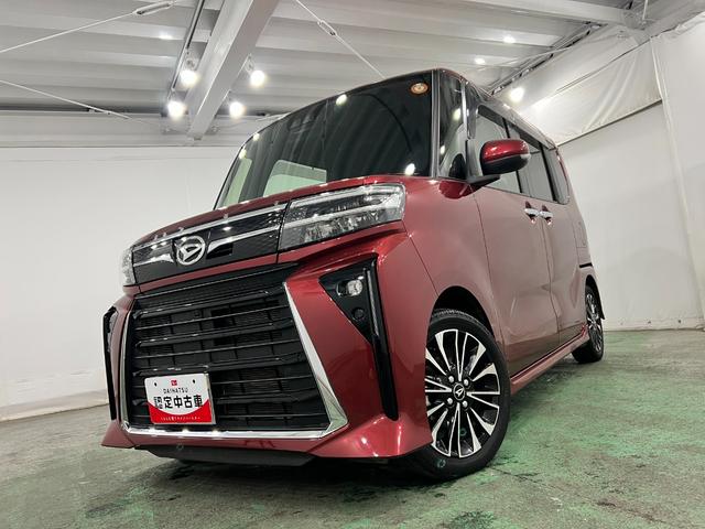 タントカスタムＲＳ　走行４８３０７キロ／タイヤ４本交換／ナビ一年保証・走行距離無制限走行４８３０７キロ　フルセグナビ　ＥＴＣ　バックカメラ　ドラレコ　クリアランスソナー　オートライト　ＬＥＤヘッドライト　シートヒーター　両側電動スライドドア（埼玉県）の中古車
