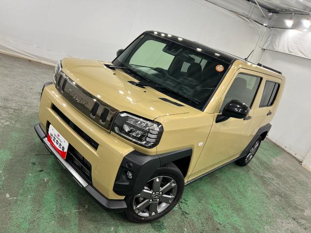 タフトＧターボ　クロムベンチャー　走行３６８０６キロ／バックカメラ一年保証・走行距離無制限走行３６８０６キロ　ディスプレイオーディオ　ブルートゥース　バックカメラ　ドラレコ　クリアランスソナー　オートライト　ＬＥＤヘッドライト　シートヒーター（埼玉県）の中古車