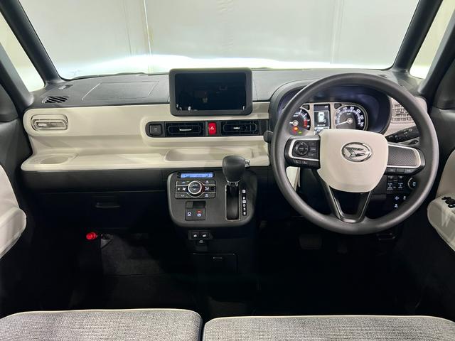 ムーヴキャンバスストライプスG 走行2308キロ/LEDヘッドランプ/マット1年保証距離無制限 走行距離2308キロ 純正マット サイドエアバッグ LEDヘッドランプ アイドリングストップ シートヒーター 両側電動スライドドア オート格納式ドアミラー 電動パーキングブレーキ(埼玉県)の中古車