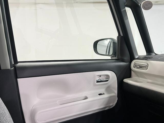 ムーヴキャンバスストライプスG 走行2308キロ/LEDヘッドランプ/マット1年保証距離無制限 走行距離2308キロ 純正マット サイドエアバッグ LEDヘッドランプ アイドリングストップ シートヒーター 両側電動スライドドア オート格納式ドアミラー 電動パーキングブレーキ(埼玉県)の中古車