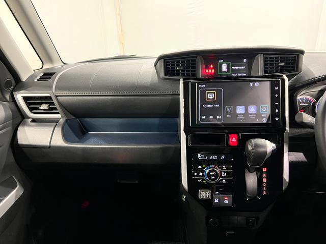 ルーミーカスタムＧ　車検整備付／走行２５８７２キロ／ディスプレイＯＤ１年保証距離無制限　走行距離２５８７２キロ　ディスプレイオーディオ　ブルートゥース　全周囲カメラ　車検整備付　タイヤ４本交換　クリアランスソナー　オートライト　ＬＥＤヘッドライト　両側電動スライドドア（埼玉県）の中古車