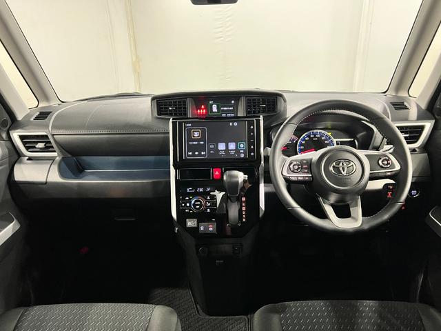 ルーミーカスタムＧ　車検整備付／走行２５８７２キロ／ディスプレイＯＤ１年保証距離無制限　走行距離２５８７２キロ　ディスプレイオーディオ　ブルートゥース　全周囲カメラ　車検整備付　タイヤ４本交換　クリアランスソナー　オートライト　ＬＥＤヘッドライト　両側電動スライドドア（埼玉県）の中古車