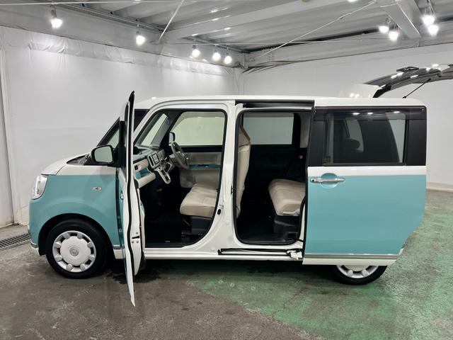 ムーヴキャンバスＧメイクアップＶＳ　ＳＡIII　走行５４７５４キロ　純正ナビ１年保証距離無制限　パノラマモニター　ドラレコ　純正マット　サイドエアバッグ　ＬＥＤヘッドランプ　アイドリングストップ　シートヒーター　両側電動スライドドア（埼玉県）の中古車