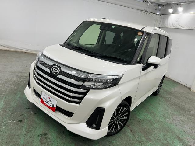 トールカスタムＧ　ターボ　車検整備付／走行５８０７７キロ１年保証距離無制限　走行距離５８０７７キロ　車検整備付　純正マット　ＬＥＤヘッドランプ　アイドリングストップ　両側電動スライドドア　電動パーキングブレーキ（埼玉県）の中古車