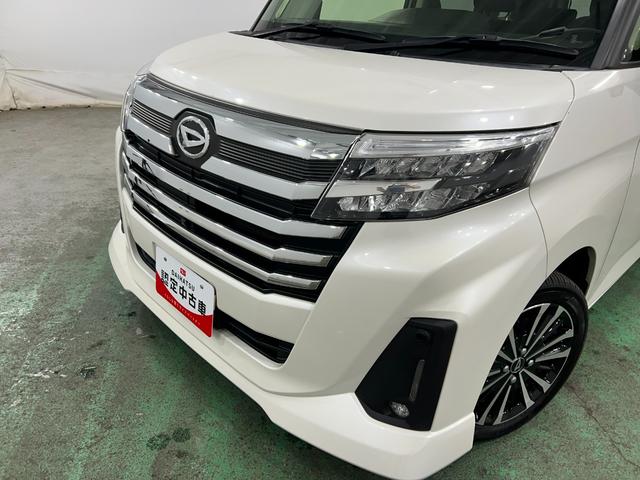 トールカスタムＧ　ターボ　車検整備付／走行５８０７７キロ１年保証距離無制限　走行距離５８０７７キロ　車検整備付　純正マット　ＬＥＤヘッドランプ　アイドリングストップ　両側電動スライドドア　電動パーキングブレーキ（埼玉県）の中古車