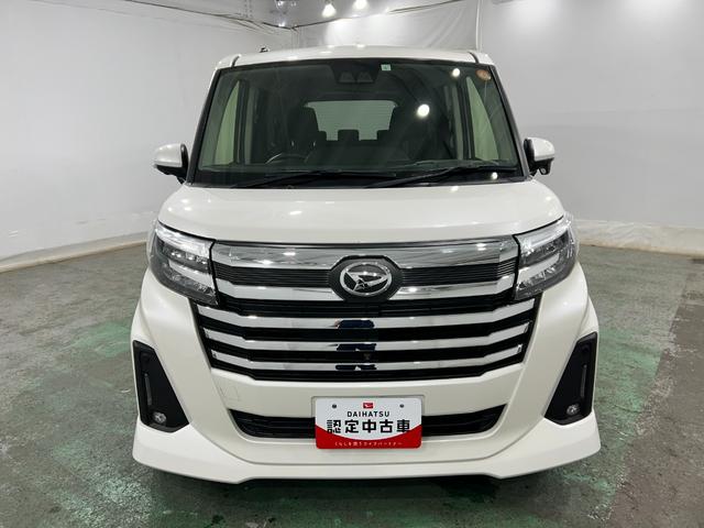 トールカスタムＧ　ターボ　車検整備付／走行５８０７７キロ１年保証距離無制限　走行距離５８０７７キロ　車検整備付　純正マット　ＬＥＤヘッドランプ　アイドリングストップ　両側電動スライドドア　電動パーキングブレーキ（埼玉県）の中古車
