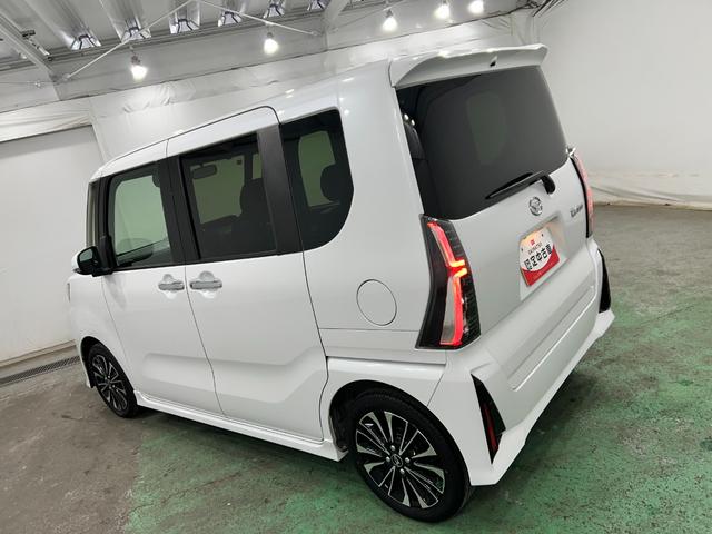 タントカスタムＲＳ　走行２３８２３キロ／クリアランスソナー一年保証・走行距離無制限　走行２３８２３キロ　サイドエアバック　クリアランスソナー　オートマチックハイビーム　オートライト　ＬＥＤヘッドライト　ベンチシート　シートヒーター　両側電動スライドドア（埼玉県）の中古車