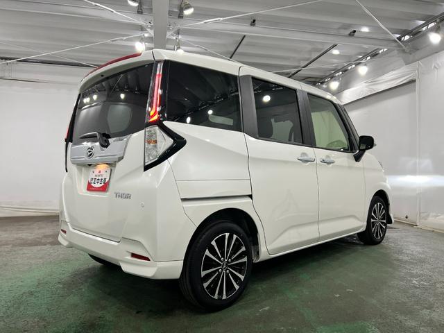 トールカスタムＧ　ターボ　走行４５５３９キロＬＥＤヘッドランプ１年保証距離無制限　走行距離４５５３９キロ　純正マット　ＬＥＤヘッドランプ　アイドリングストップ　両側電動スライドドア　オート格納式ドアミラー　電動パーキングブレーキ　プッシュボタンスタート（埼玉県）の中古車