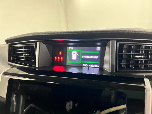 トールカスタムＧ　ターボ　走行４３３３９キロ／クリアランスソナー一年保証・走行距離無制限　走行４３３３９キロ　クリアランスソナー　オートライト　ＬＥＤヘッドライト　　両側電動スライドドア（埼玉県）の中古車