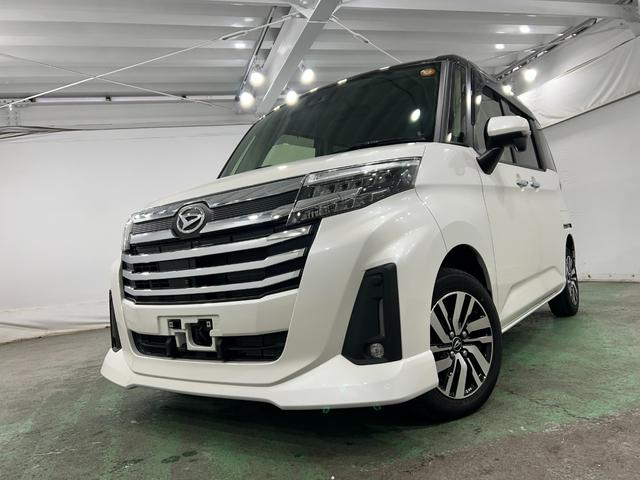 トールカスタムＧ　走行８０１４キロ／９インチナビ／パノラマモニター純正フルセグナビ　パノラマモニター　純正マット　ＬＥＤヘッドランプ　アイドリングストップ　両側電動スライドドア　オート格納式ドアミラー　電動パーキングブレーキ１年保証距離無制限　走行距離８０１４キロ（東京都）の中古車