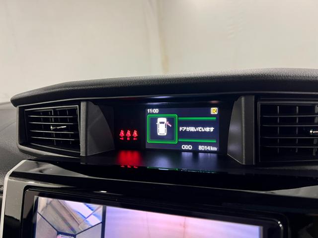 トールカスタムＧ　走行８０１４キロ／９インチナビ／パノラマモニター純正フルセグナビ　パノラマモニター　純正マット　ＬＥＤヘッドランプ　アイドリングストップ　両側電動スライドドア　オート格納式ドアミラー　電動パーキングブレーキ１年保証距離無制限　走行距離８０１４キロ（東京都）の中古車