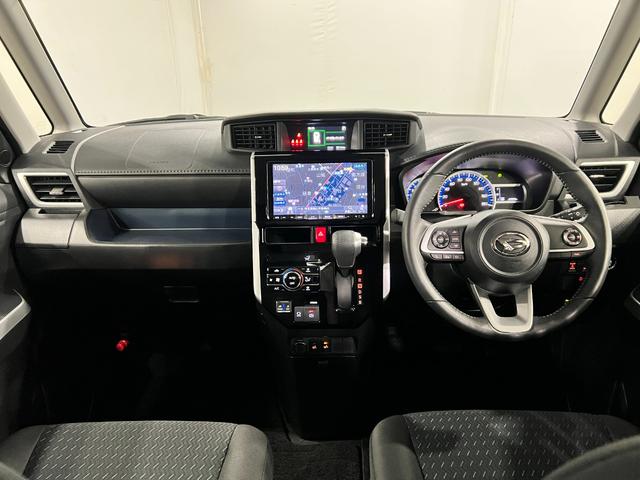 トールカスタムＧ　走行８０１４キロ／９インチナビ／パノラマモニター純正フルセグナビ　パノラマモニター　純正マット　ＬＥＤヘッドランプ　アイドリングストップ　両側電動スライドドア　オート格納式ドアミラー　電動パーキングブレーキ１年保証距離無制限　走行距離８０１４キロ（東京都）の中古車