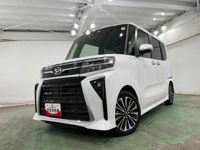 タントカスタムＲＳ　走行２７３３７キロ／車検整備付／シートヒーター一年保証・走行距離無制限　走行２７３３７キロ　サイドエアバック　クリアランスソナー　オートマチックハイビーム　オートライト　ＬＥＤヘッドライト　ベンチシート　シートヒーター　両側電動スライドドア（埼玉県）の中古車