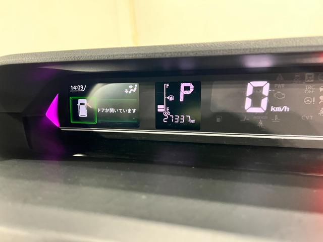 タントカスタムＲＳ　走行２７３３７キロ／車検整備付／シートヒーター一年保証・走行距離無制限　走行２７３３７キロ　サイドエアバック　クリアランスソナー　オートマチックハイビーム　オートライト　ＬＥＤヘッドライト　ベンチシート　シートヒーター　両側電動スライドドア（埼玉県）の中古車